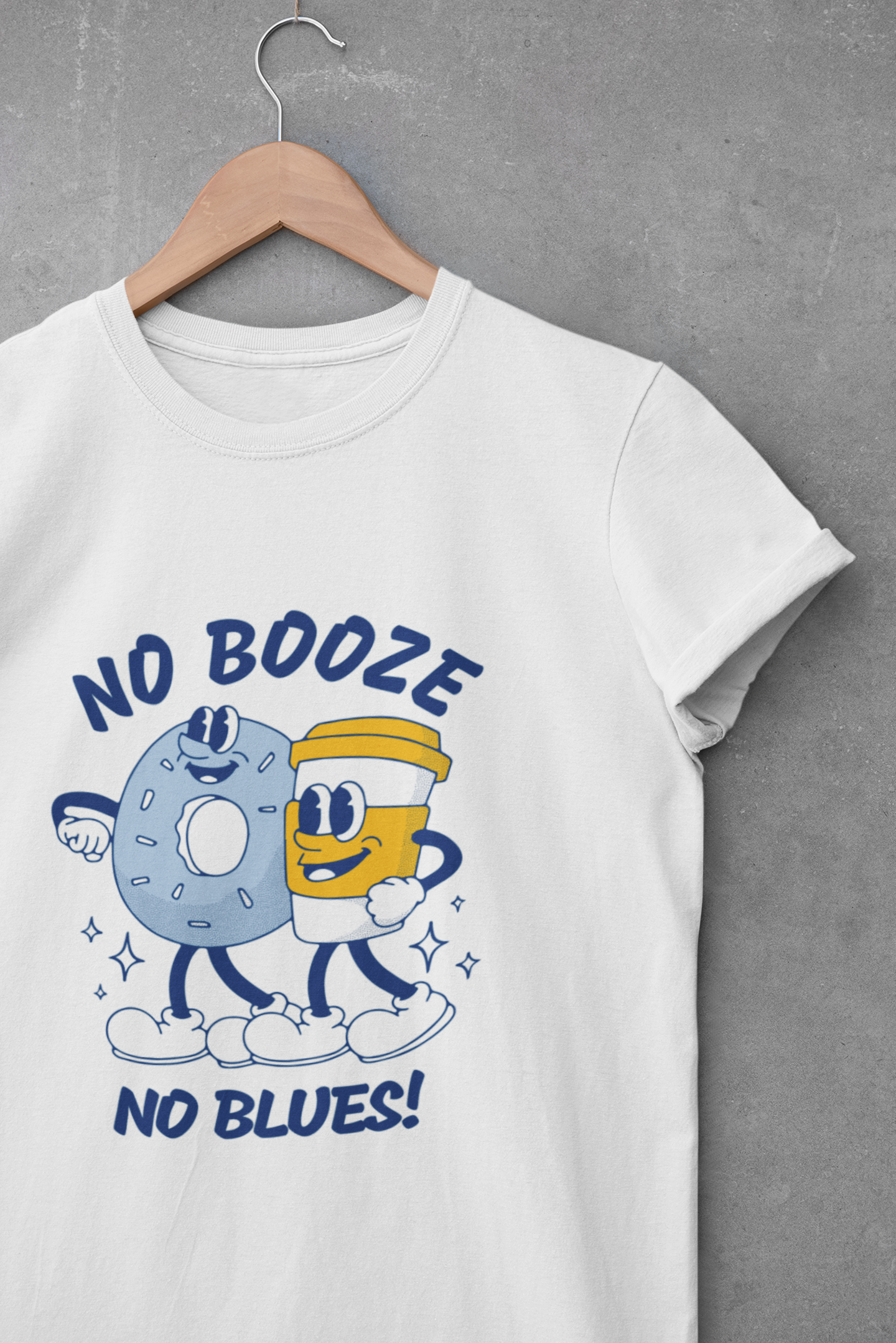 No Booze No Blues Women's Favourite Tee - Sobriety