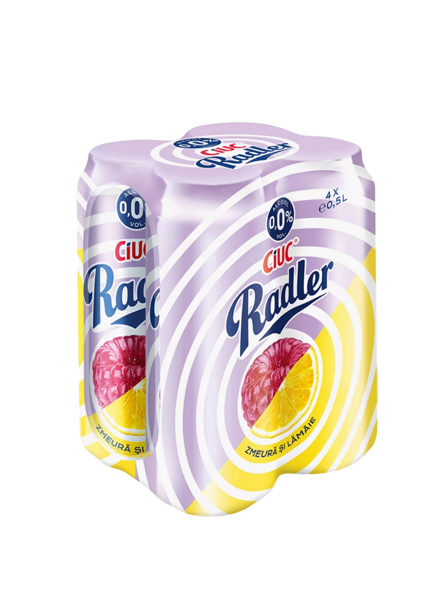Ciuc Radler Raspberry and Lemon Lager Alcohol Free 4x500ml