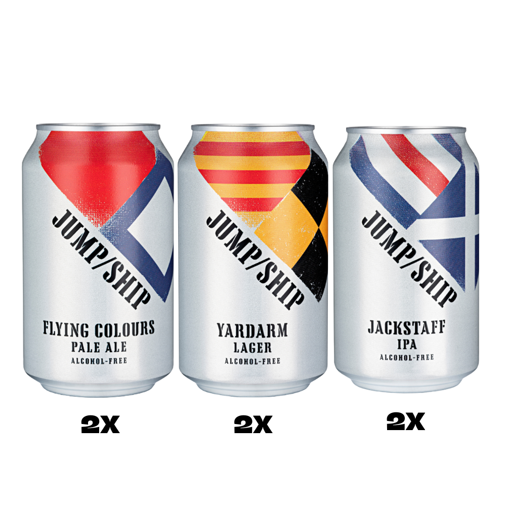 Ultimate Jump Ship Non Alcoholic Beer Mixed Case