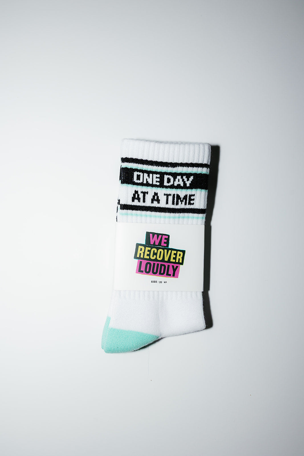 ONE DAY AT A TIME SOCKS