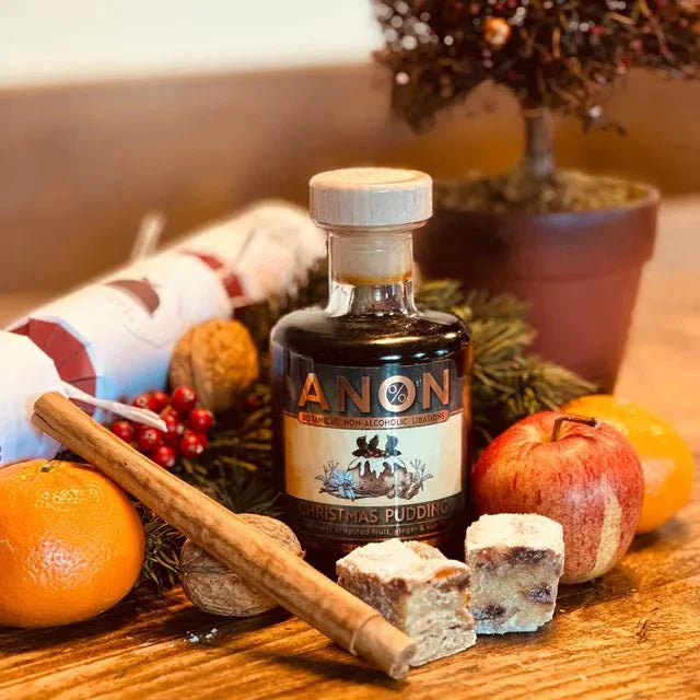 Anon Alcohol Free Spiced Cane Christmas Pudding Spirit (0% ABV)