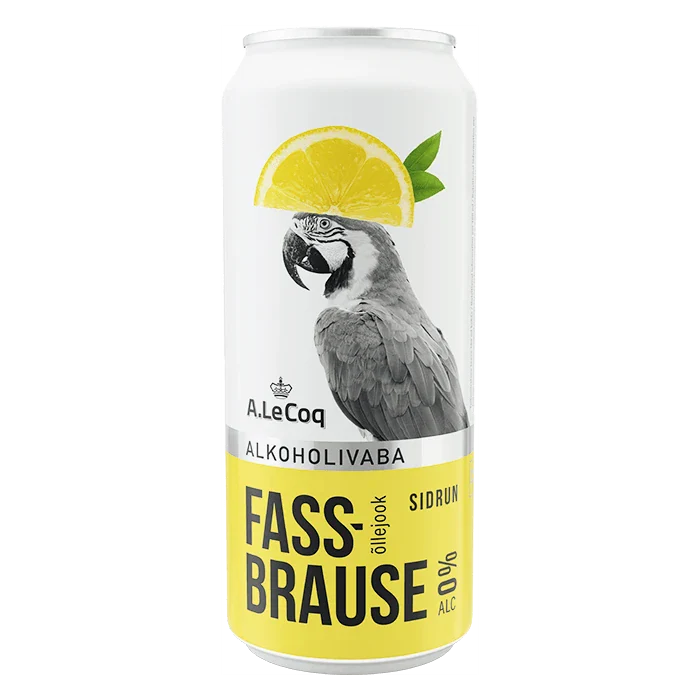 A. Le Coq Fassbrause Lemon – Alcohol Free Lemon Radler