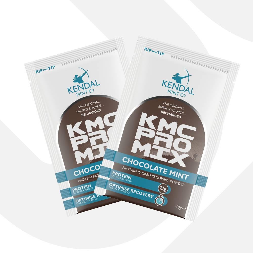 KMC PRO MIX Whey Protein Recovery | Chocolate Mint | 18 Serves/720g