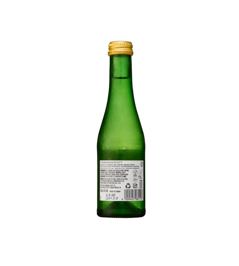 Noughty Sparkling Chardonnay Mini Bottle 200ml (Case of 6)