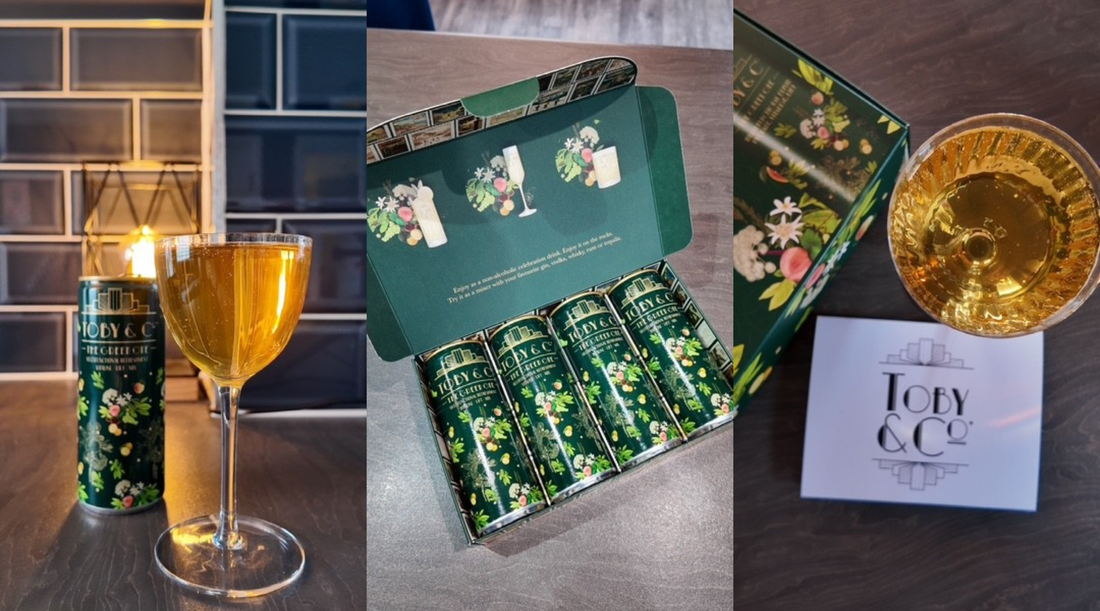 Toby & Co Botanical Drinks - Classic Modern Luxury
