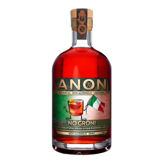 Anon No Groni - Non Alcoholic Gin Negroni Alternative