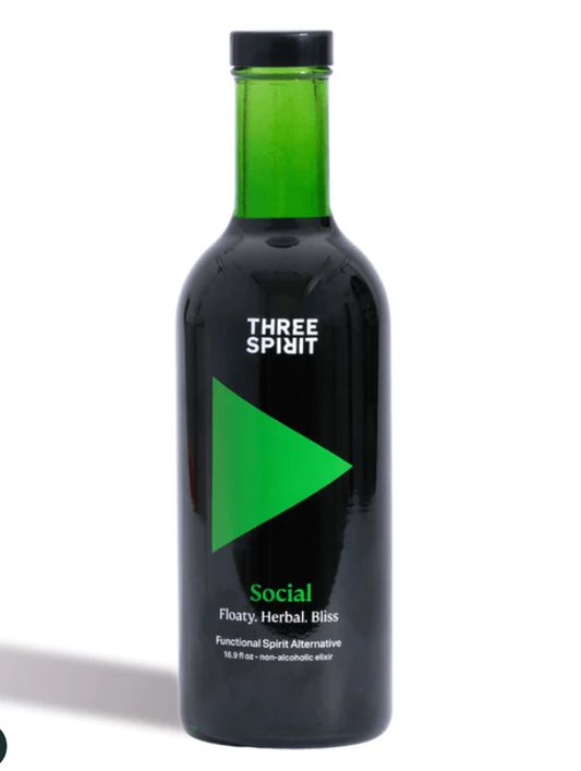 Three Spirit Social Elixir - Alcohol Free Spirit (0% ABV) - 700ml