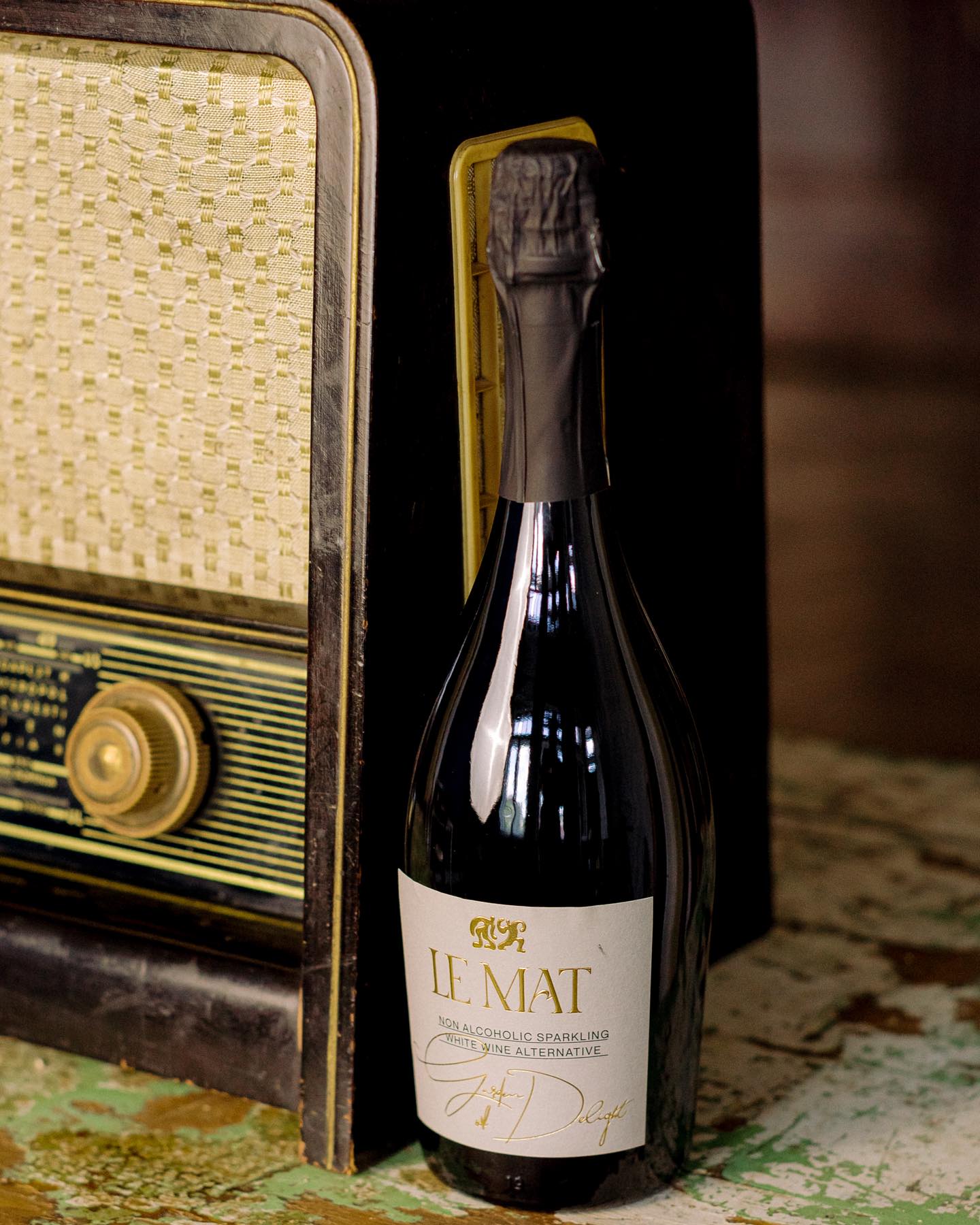 Le Mat Garden of Delight Non-Alcoholic White Sparkling Wine Alternative 750ml