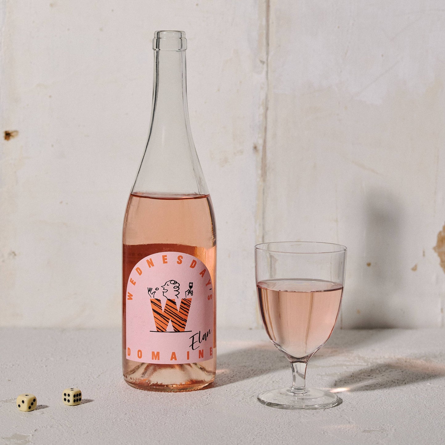 Wednesday's Domaine Elan (Alcohol Free Rosé Wine) 0.0%