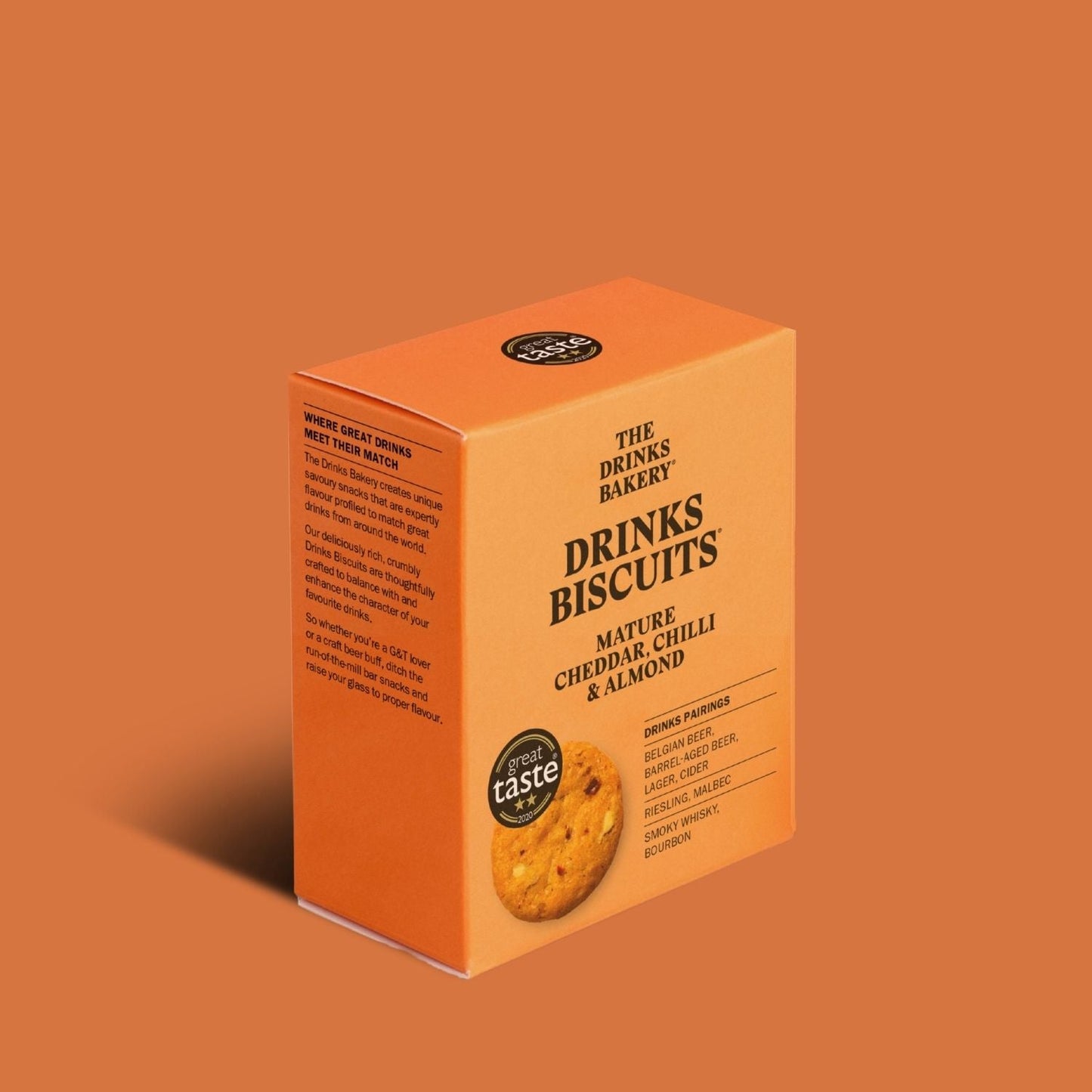 Mature Cheddar & Smoked Chilli Drinks Biscuits