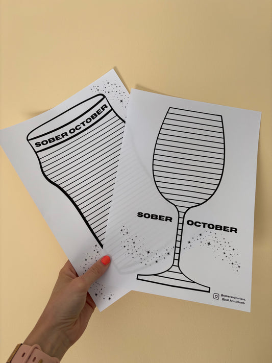 Sober October - SOBRIETY Tracker Challenge