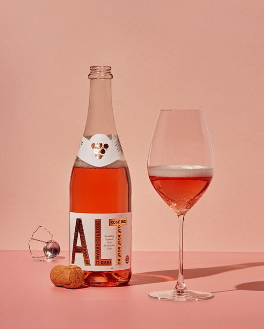 ALT. Organic Sparkling Rose – Non-Alcoholic Tempranillo Wine
