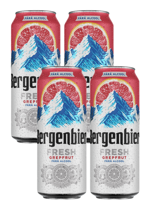 Bergenbier Fresh Grapefruit Alcohol Free Lager 4x500ml