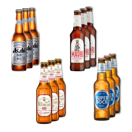 Big Name Alcohol Free Lager Beer Box - 12 Pack