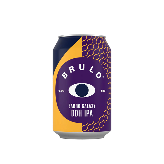 Brulo Sabro Galaxy DDH IPA 0.5% – Alcohol Free IPA
