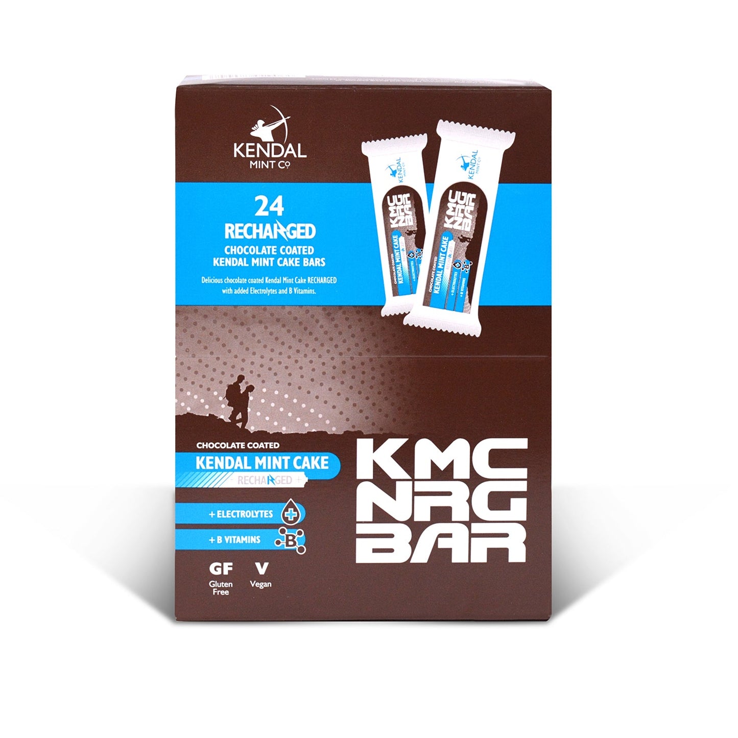 KMC NRG BAR Chocolate Coated Kendal Mint Cake Recharged