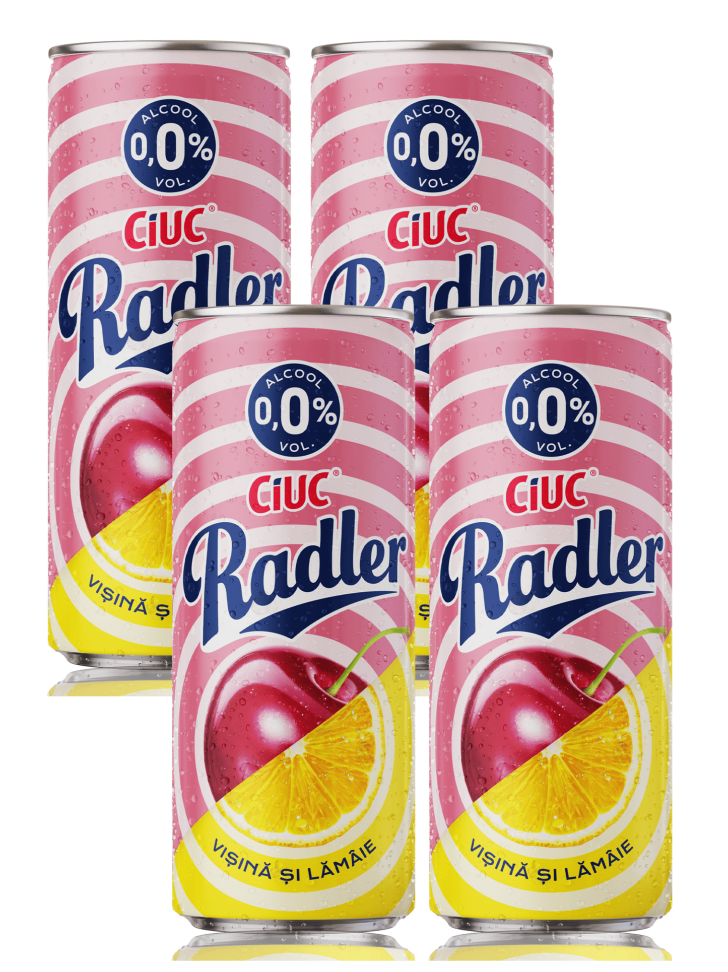 Ciuc Radler Sour Cherry and Lemon Lager Alcohol Free 4x500ml