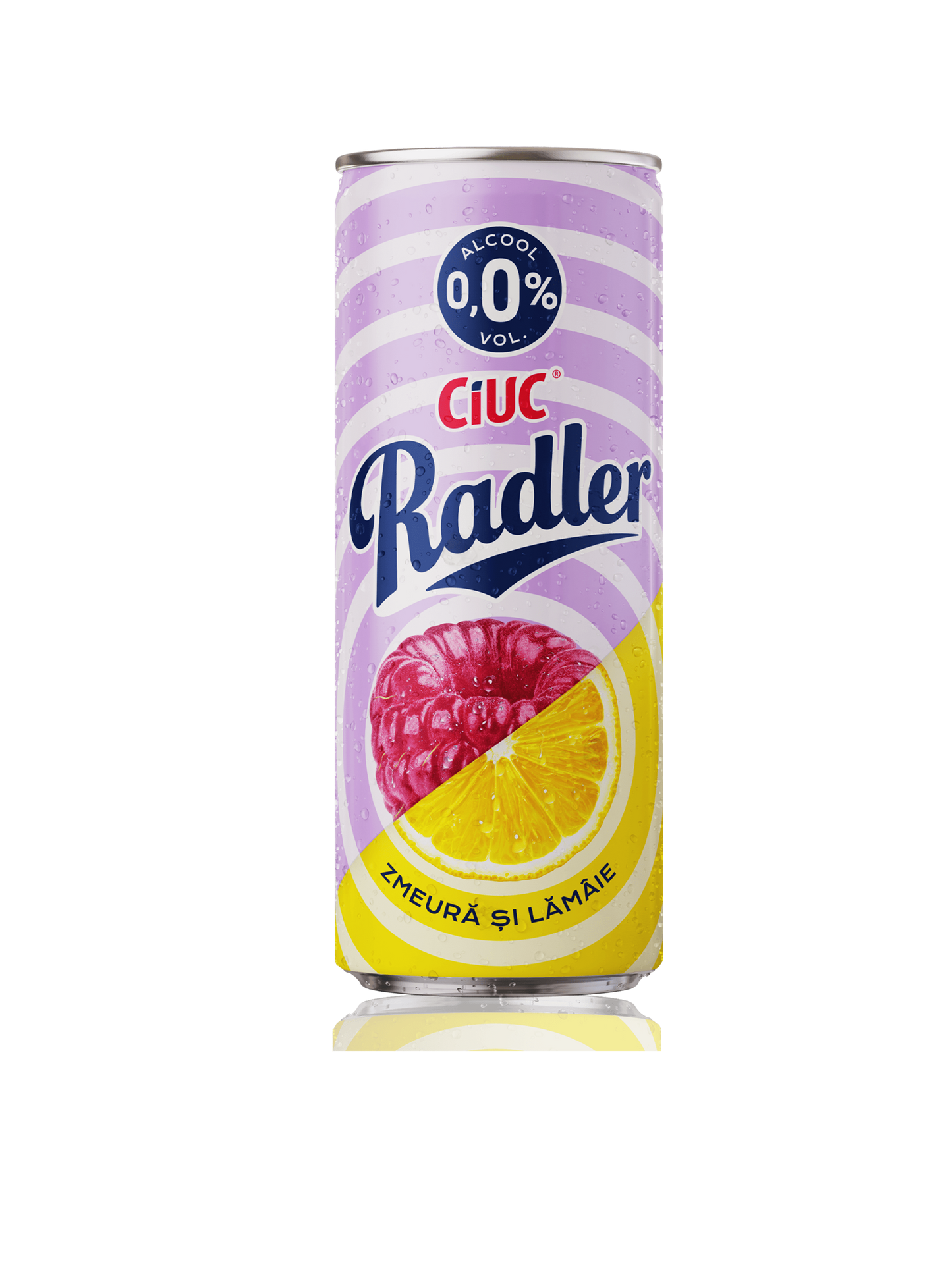 Ciuc Radler Raspberry and Lemon Lager Alcohol Free 4x500ml
