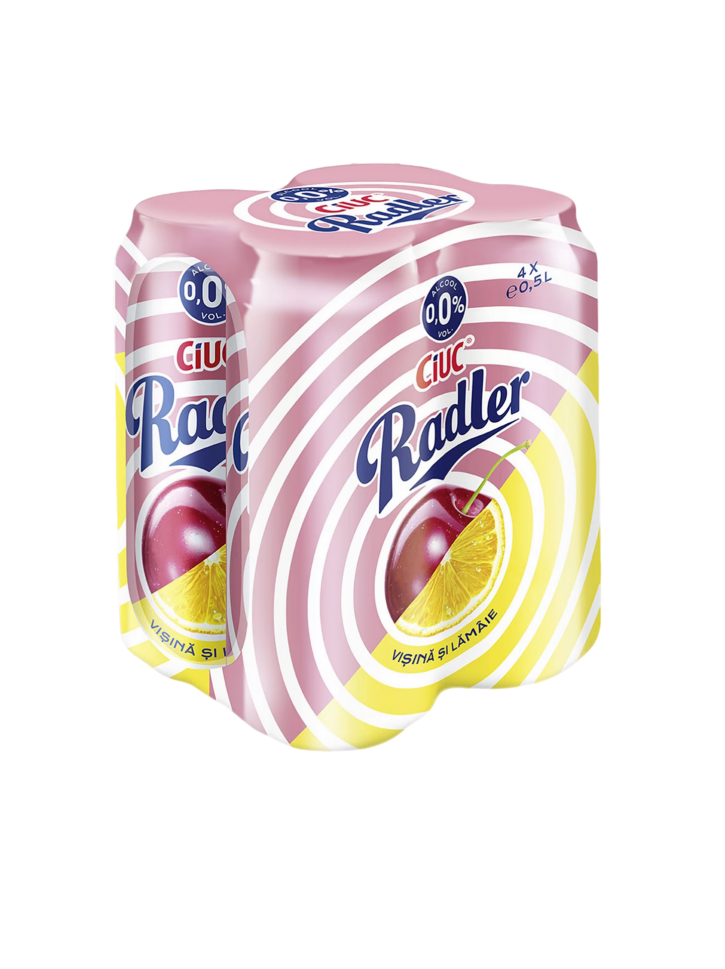Ciuc Radler Sour Cherry and Lemon Lager Alcohol Free 4x500ml