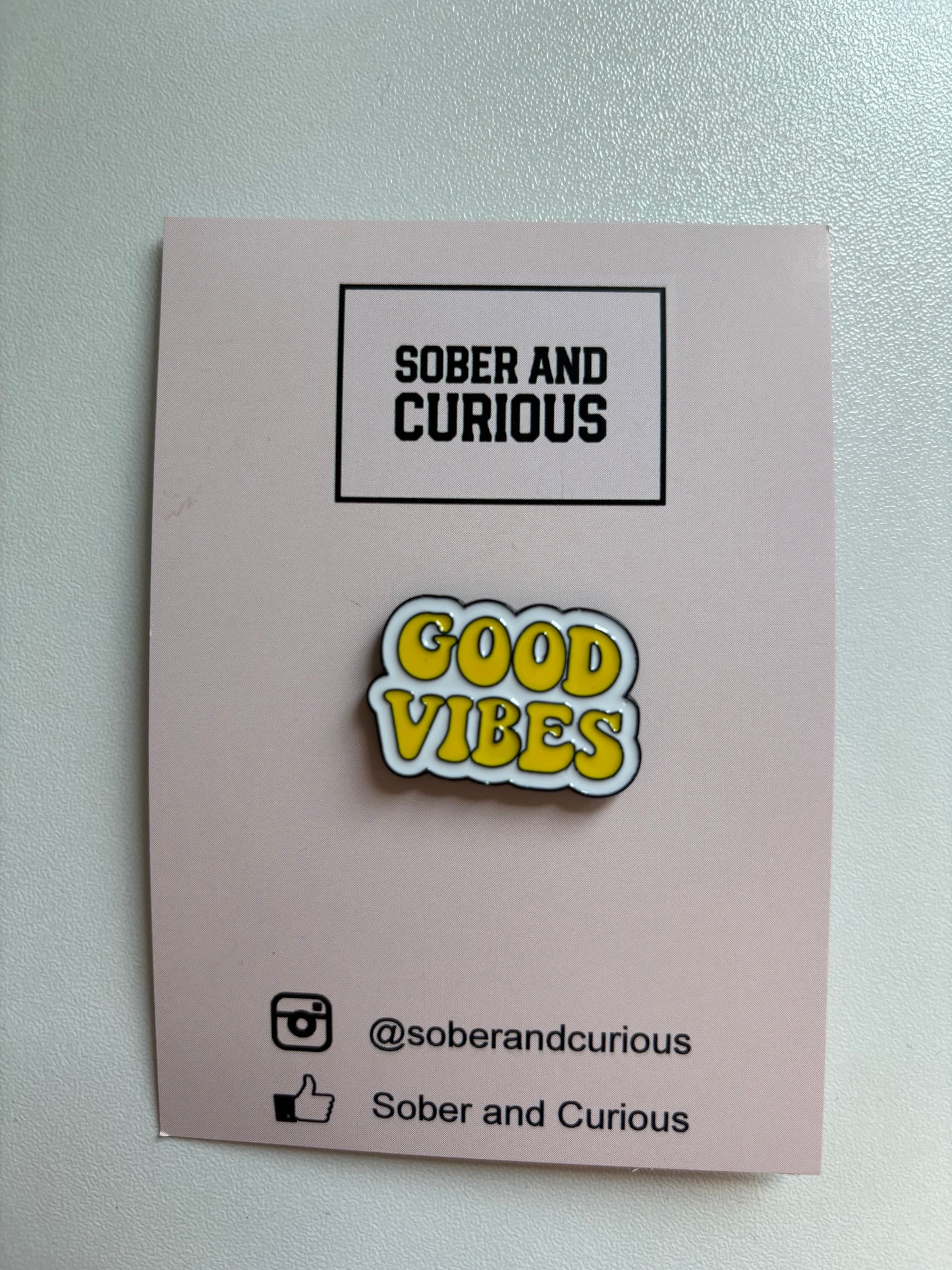 Positives Quotes- Hard Enamel Pin Badge