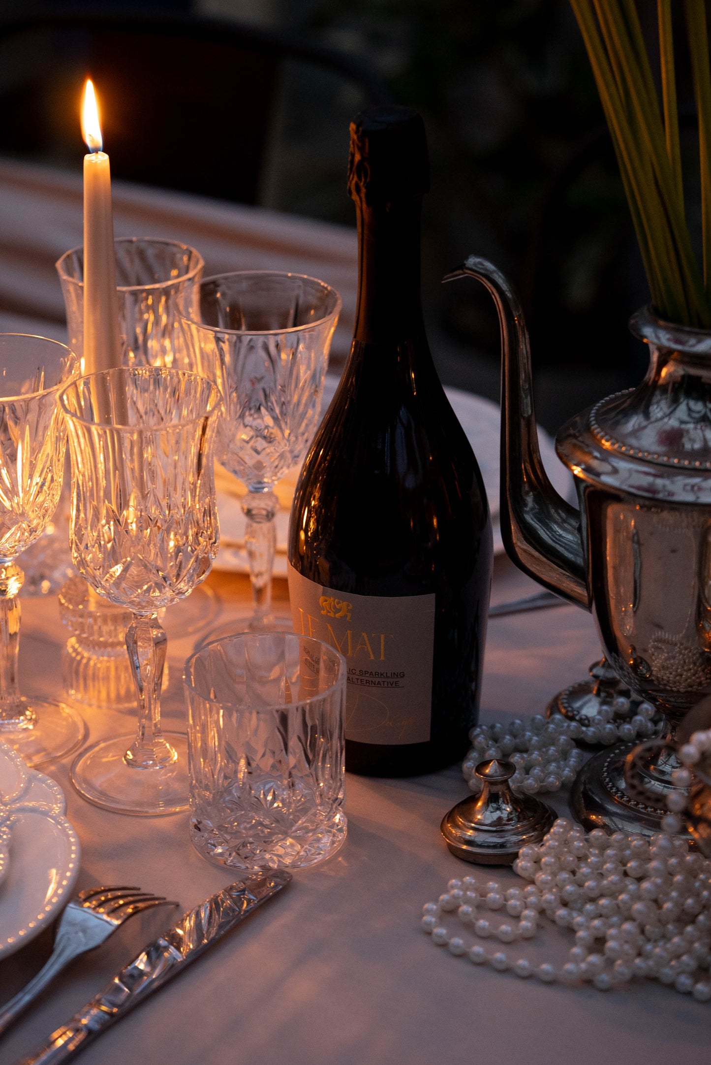 Le Mat Grit & Grace Non-Alcoholic Rose Sparkling Wine Alternative 750ml