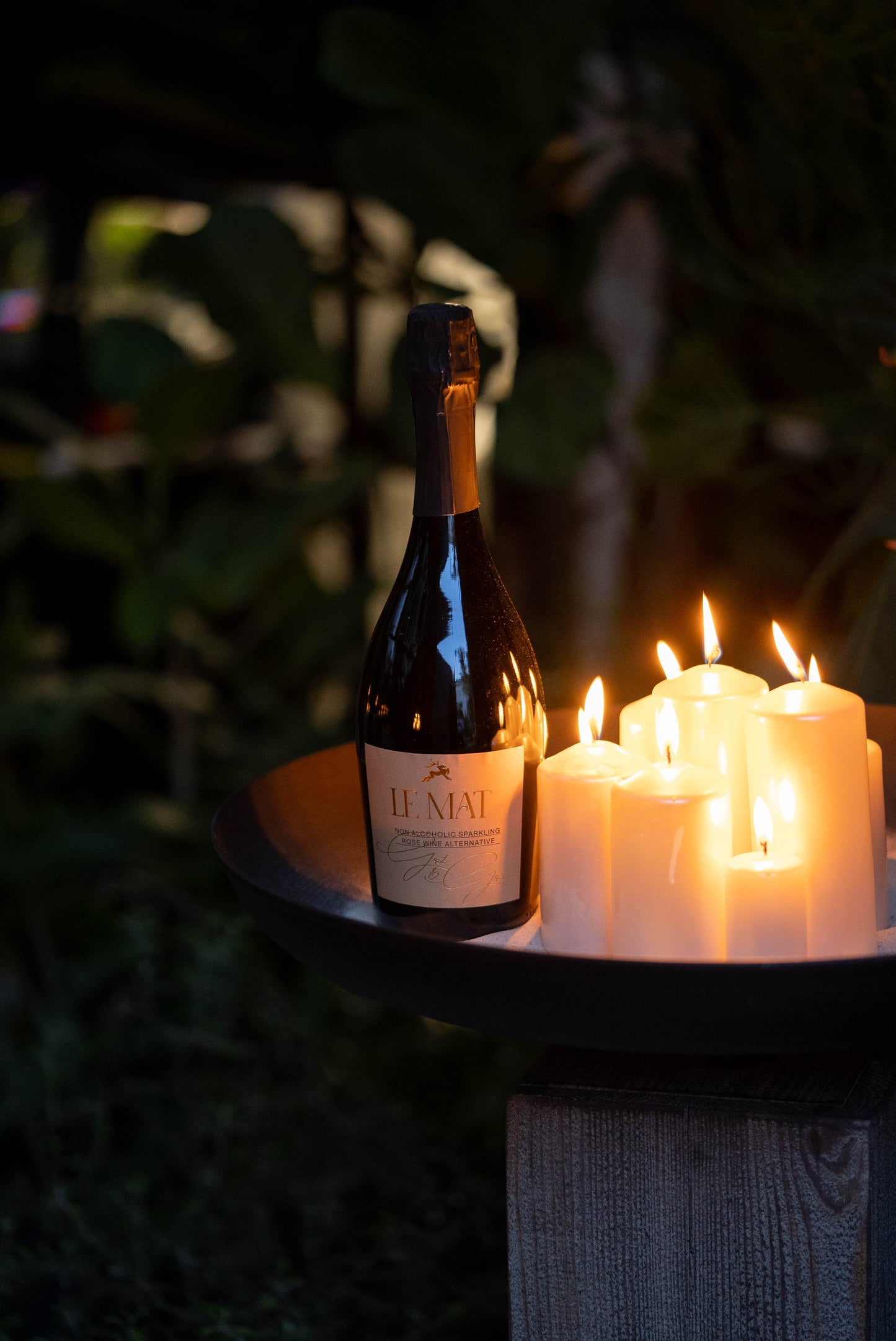 Le Mat Garden of Delight Non-Alcoholic White Sparkling Wine Alternative 750ml