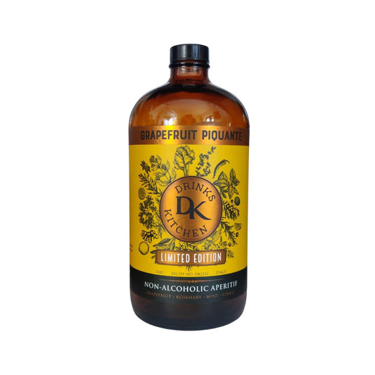 Drinks Kitchen Grapefruit Piquante, Non-Alcoholic Aperitif, 95cl