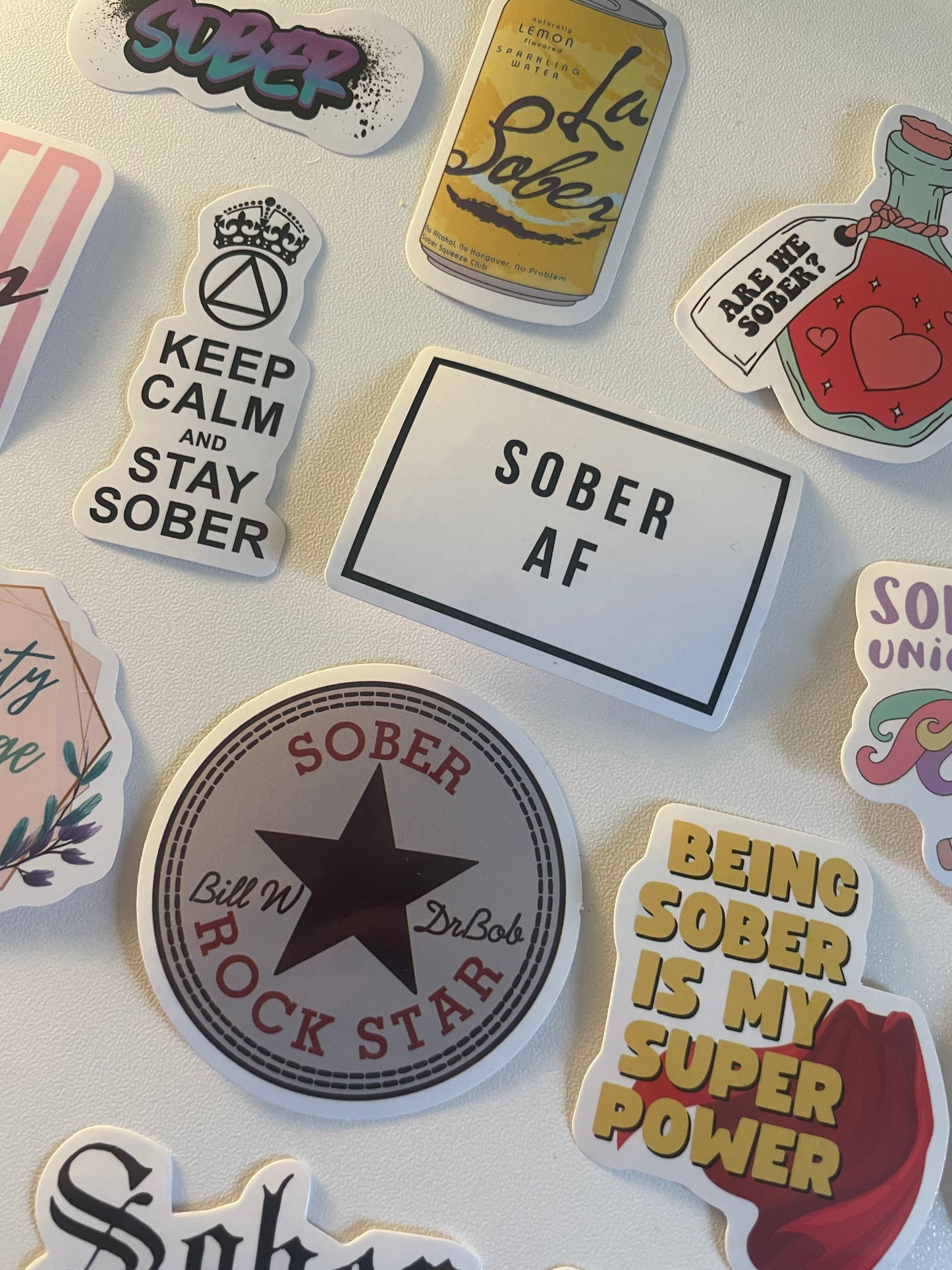 20 x Sober Stickers