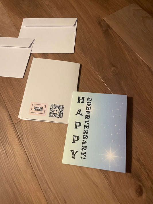 Happy Soberversary - Gift Card