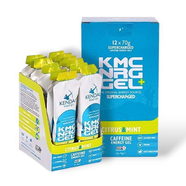 KMC NRG GEL+ Citrus & Mint Caffeine Energy Gel 70g