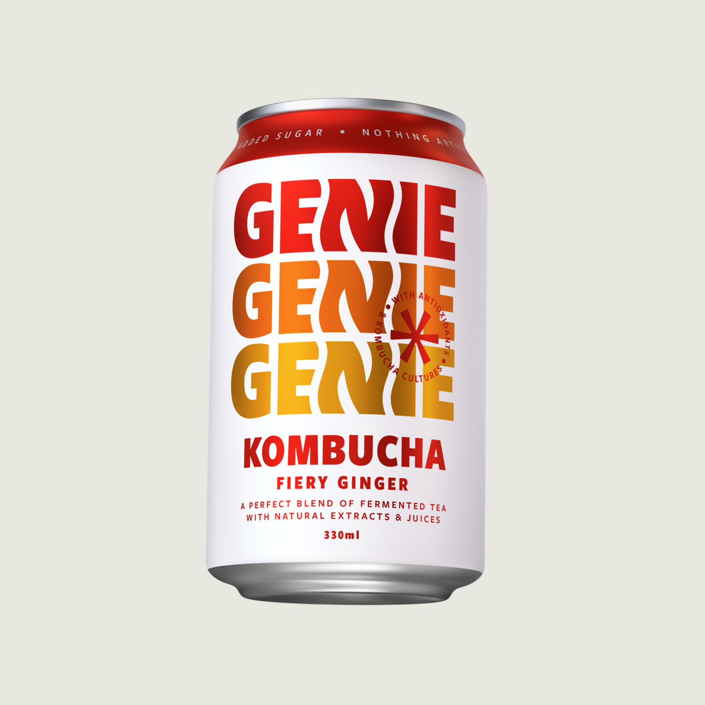 GENIE Fiery Ginger Kombucha