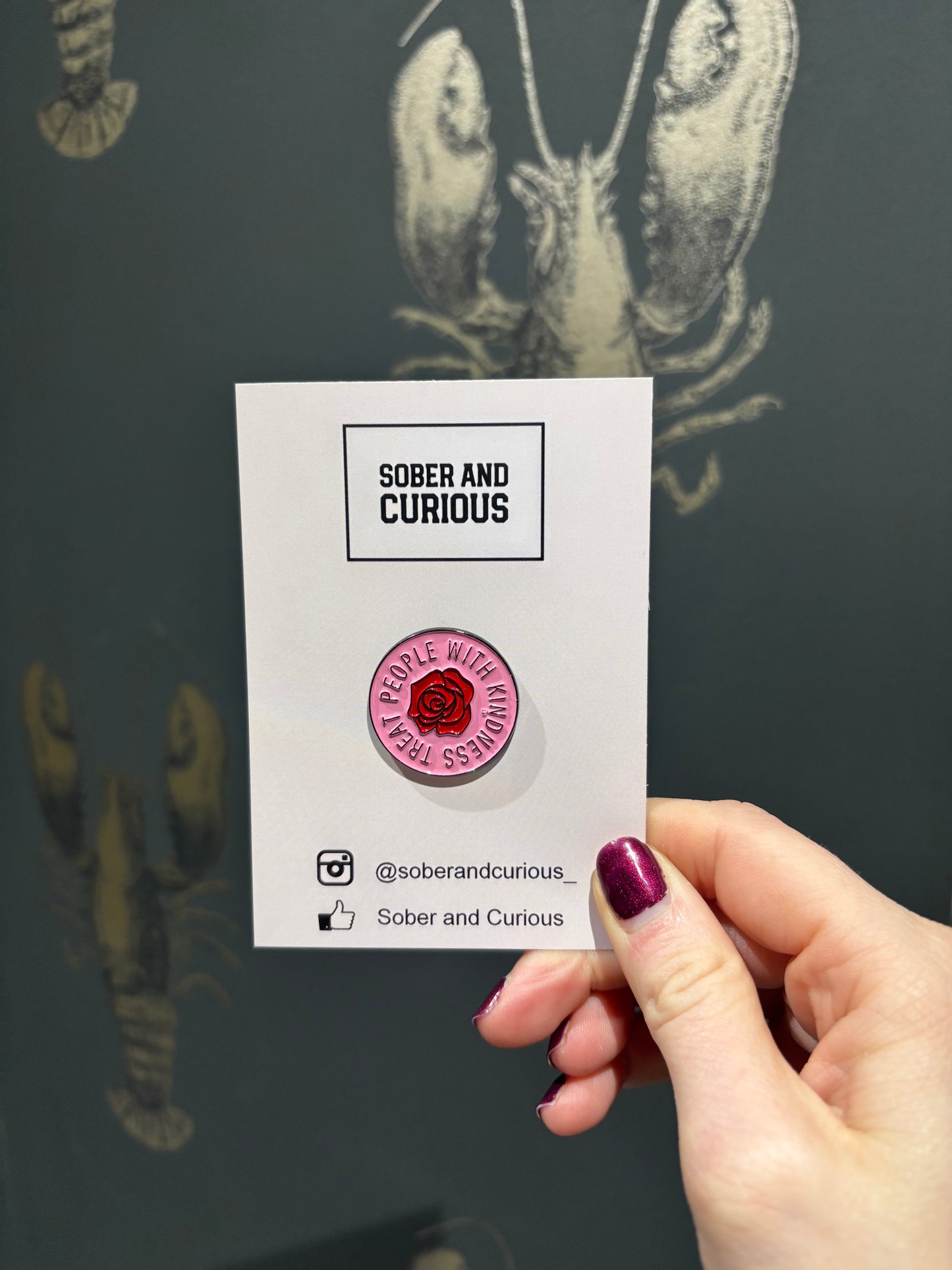 Treat People With Kindness - Hard Enamel Pin Badge