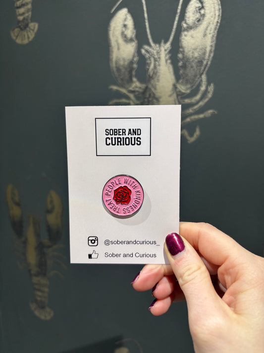 Treat People With Kindness - Hard Enamel Pin Badge