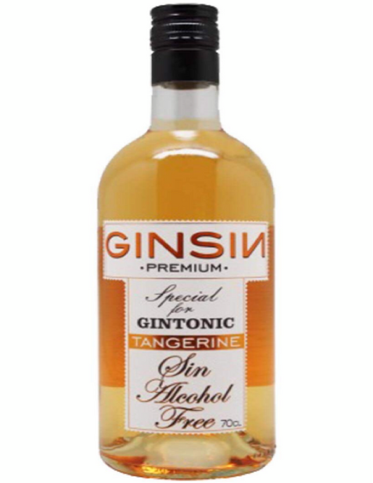 Ginsin - Tangerine 70cl - Alcohol Free Gin Alternative