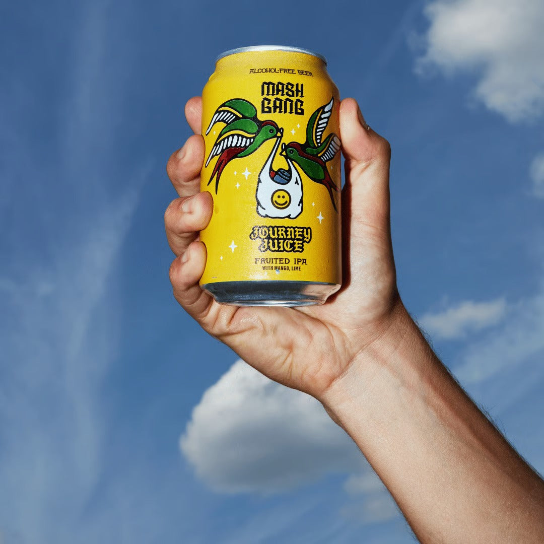 Mash Gang Journey Juice Non-Alcoholic Fruited IPA | 0.5% ABV (330ml)