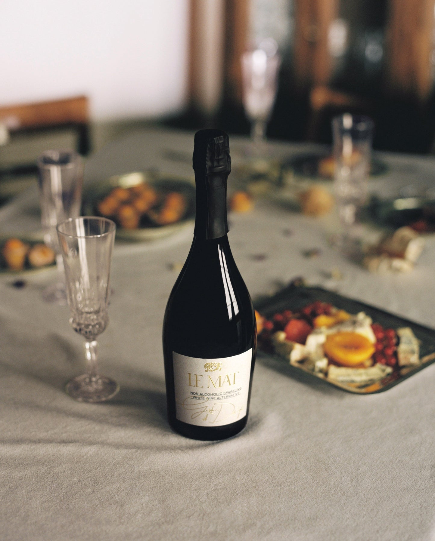 Le Mat Garden of Delight Non-Alcoholic White Sparkling Wine Alternative 750ml