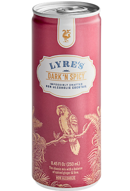 Lyre's - Dark and Spicy Premixed Can (0.0% ABV)