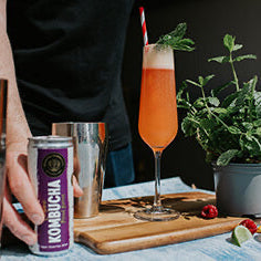 Mixed Berry Flavour Organic Kombucha