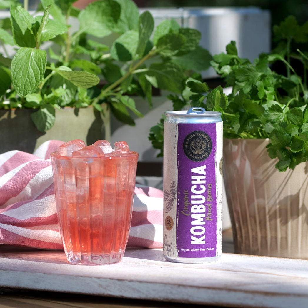 Mixed Berry Flavour Organic Kombucha