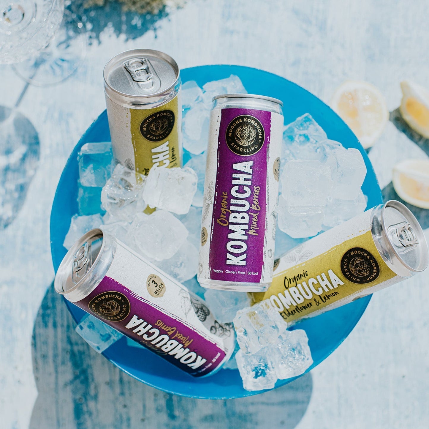 Mixed Berry Flavour Organic Kombucha