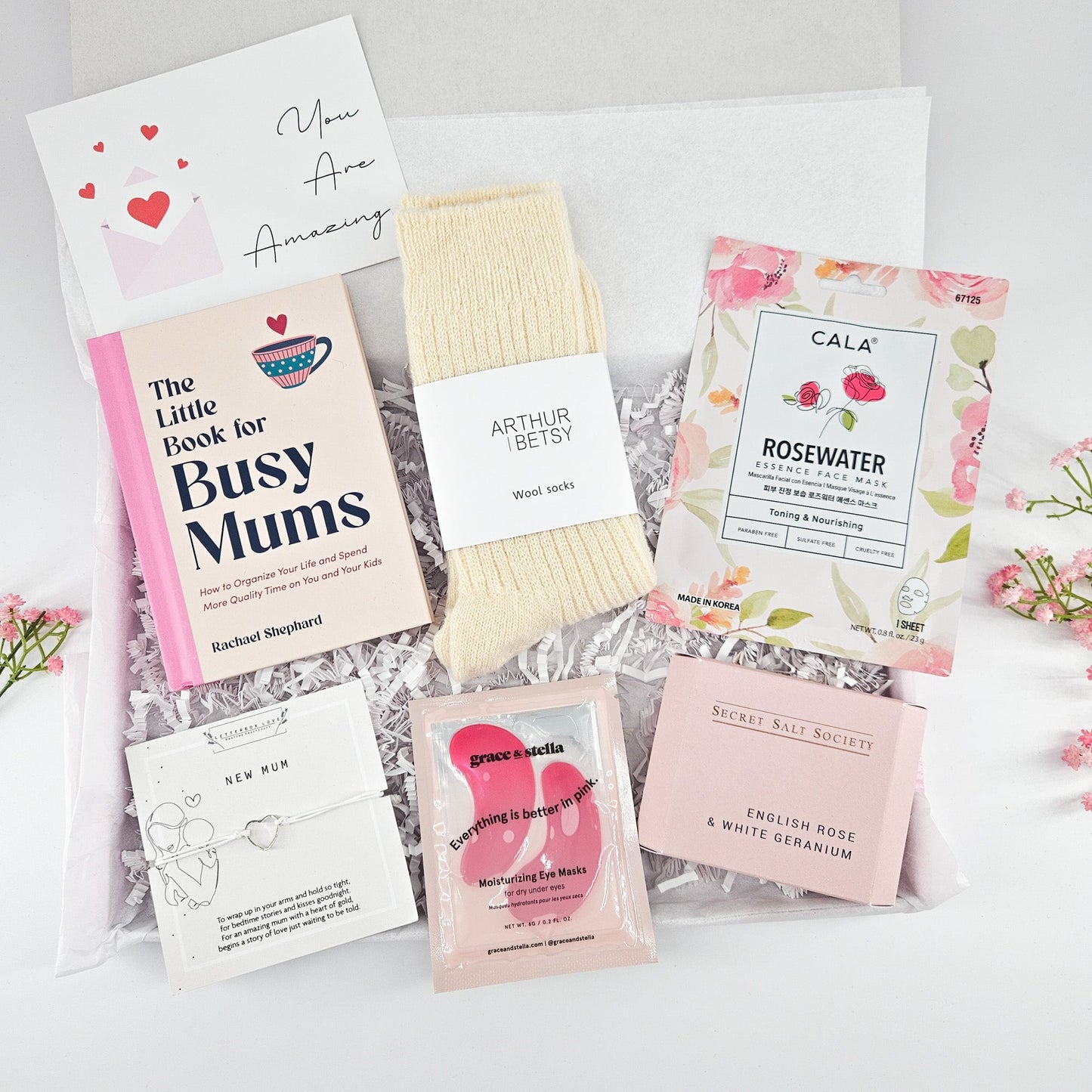 BUSY MUM ESSENTIALS | NEW MUM PAMPER HAMPER
