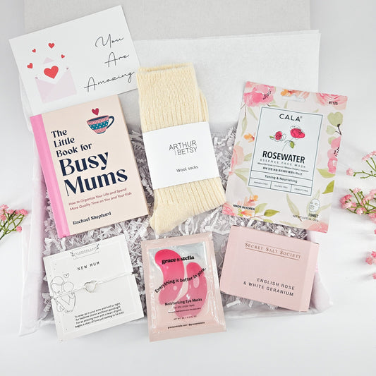 BUSY MUM ESSENTIALS | NEW MUM PAMPER HAMPER