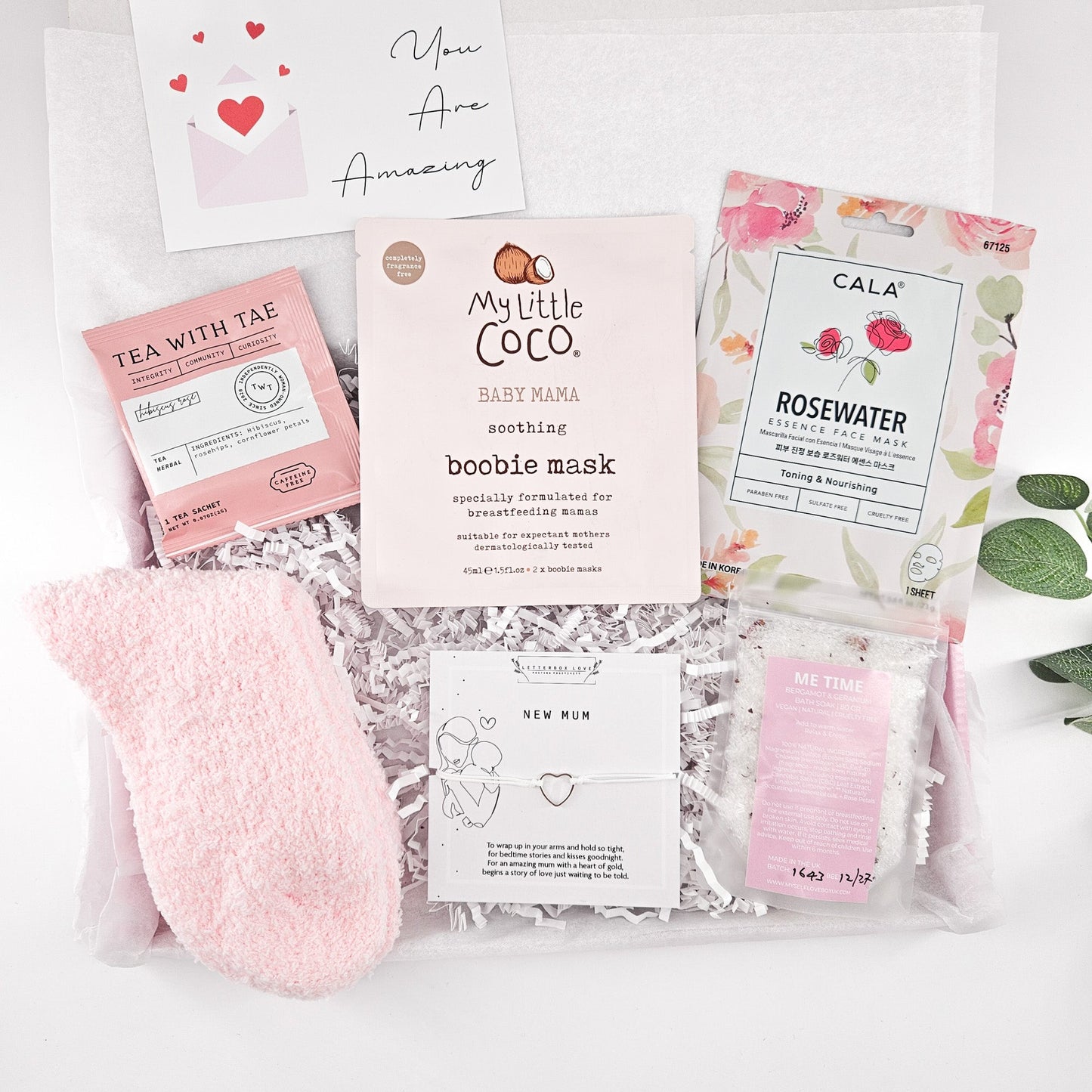 MAMA MOMENT BOX | NEW MUM SELF CARE & POSTPARTUM PAMPER SET