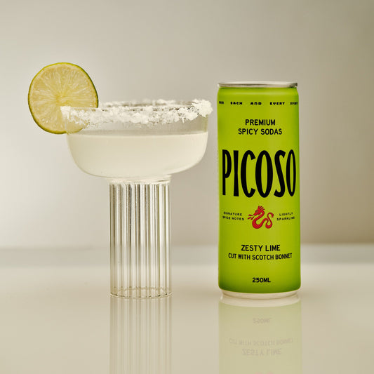 Picoso Zesty Lime & Scotch Bonnet Spicy Soda