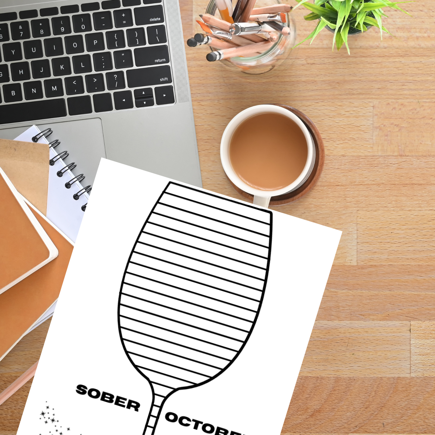 Digital Download - Sober October - SOBRIETY Tracker Challenge
