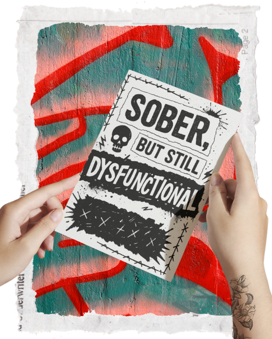 SOBER BUT STILL DYSFUNCTIONAL CARD