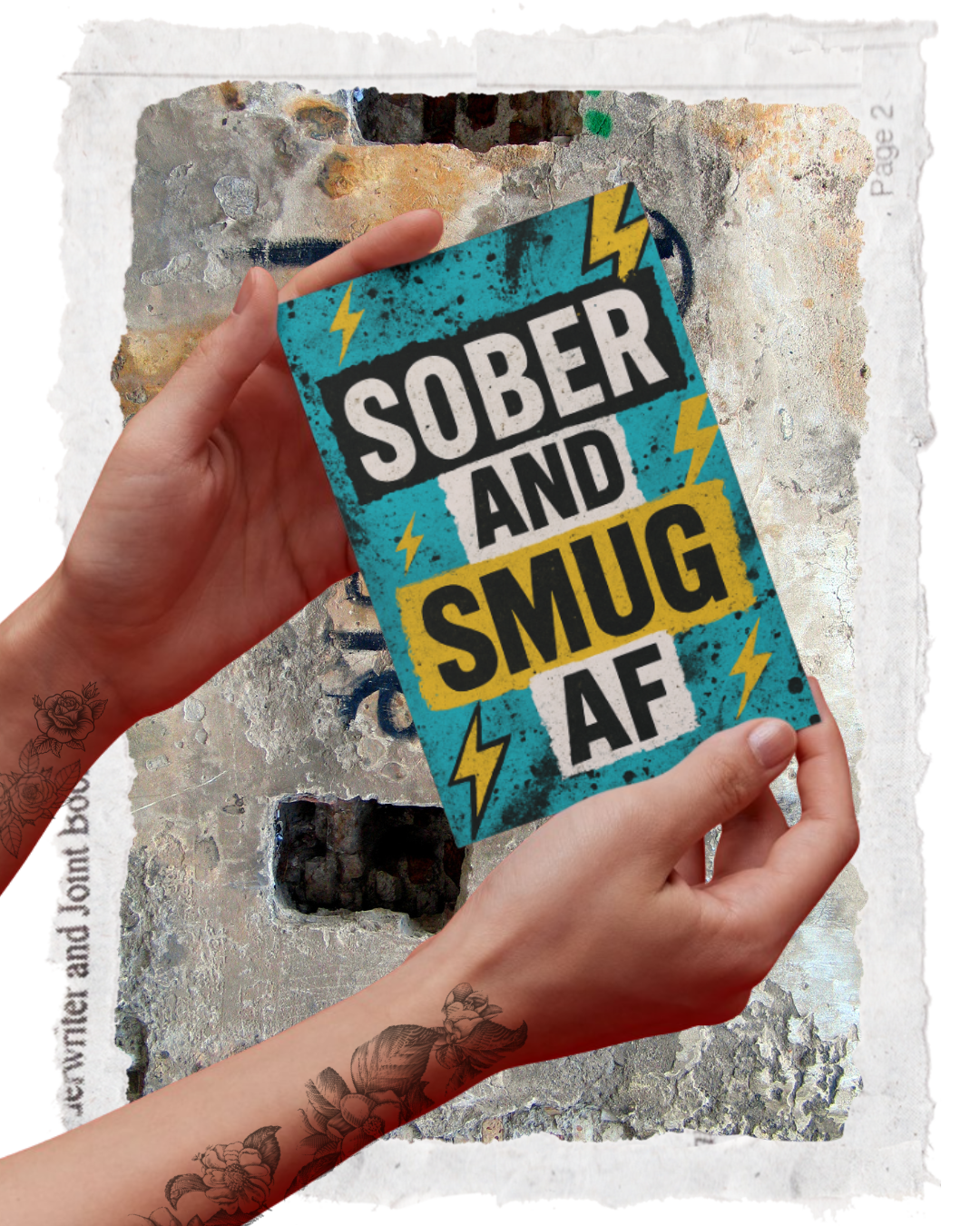 SOBER AND SMUG AF CARD