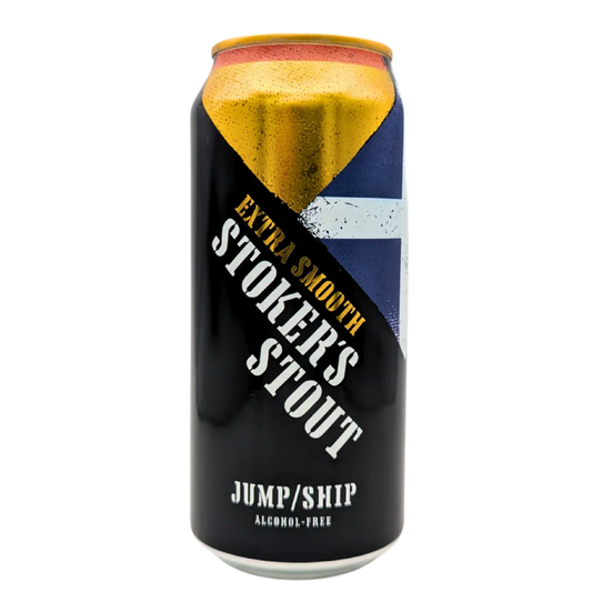 Jump Ship Stokers Stout Extra Smooth 0.5% – Alcohol Free Nitro Stout