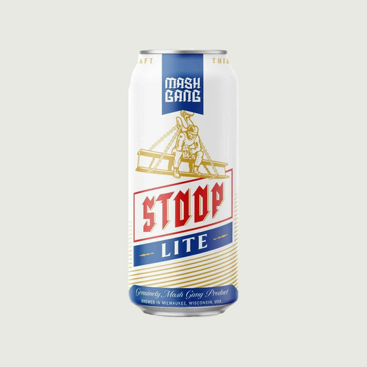 Mash Gang Stoop Lite Non-Alcoholic American Pilsner | 0.5% ABV (473ml)