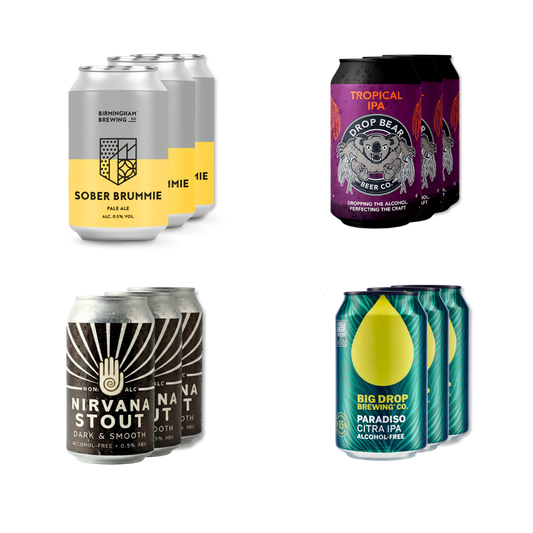 UK Alcohol Free Beer Box - Mixed Case 12 Pack